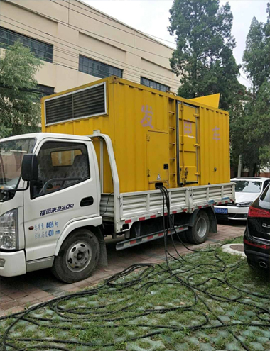 蓬安发电车出租-柴油发电机组排烟系统设计要求及其考虑因素